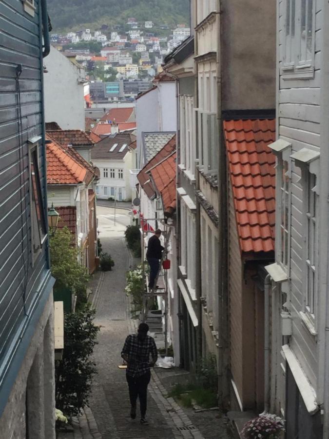 Line I Smauet Lägenhet Bergen Exteriör bild